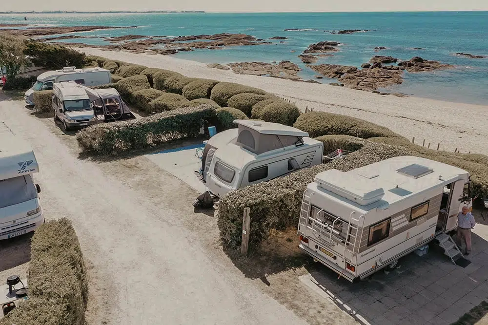 camping la falaise les emplacements en loire atlantique